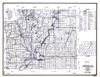 Chippewa County, Wisconsin State Atlas 1956 Highway Maps